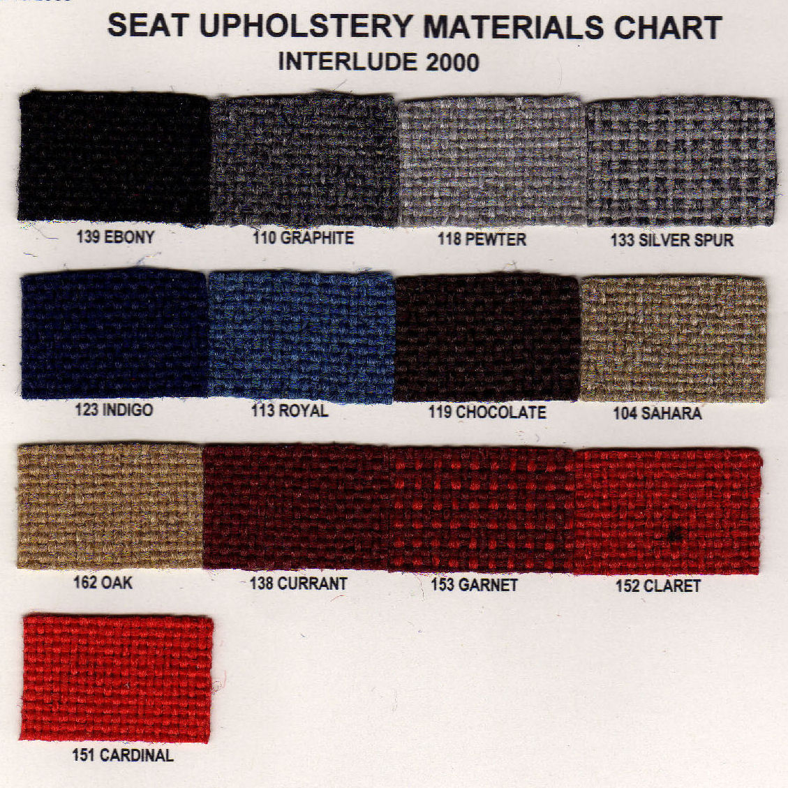 Ford upholstery fabric #4